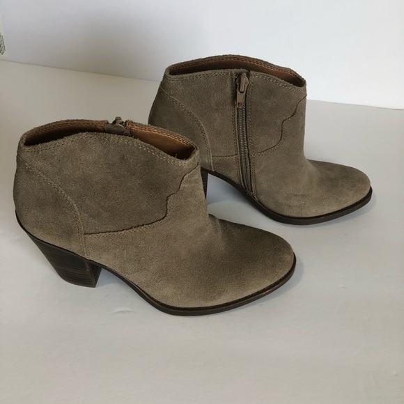 Lucky Brand Boots Tan Suede Size: 6.5M /36.5 - Picture 4 of 14